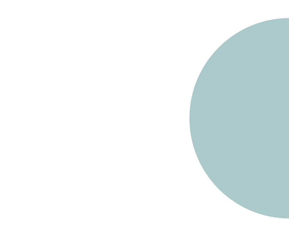 Pale blue circle