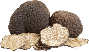 Whole white truffle