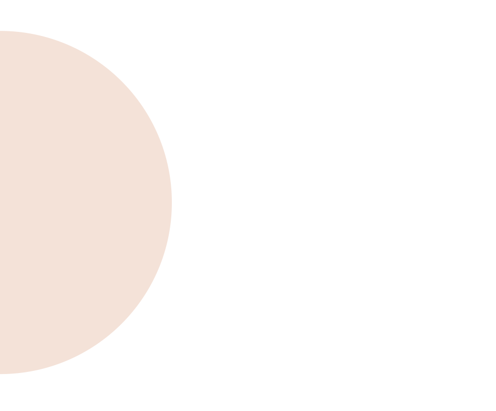 Pink pale right half circle