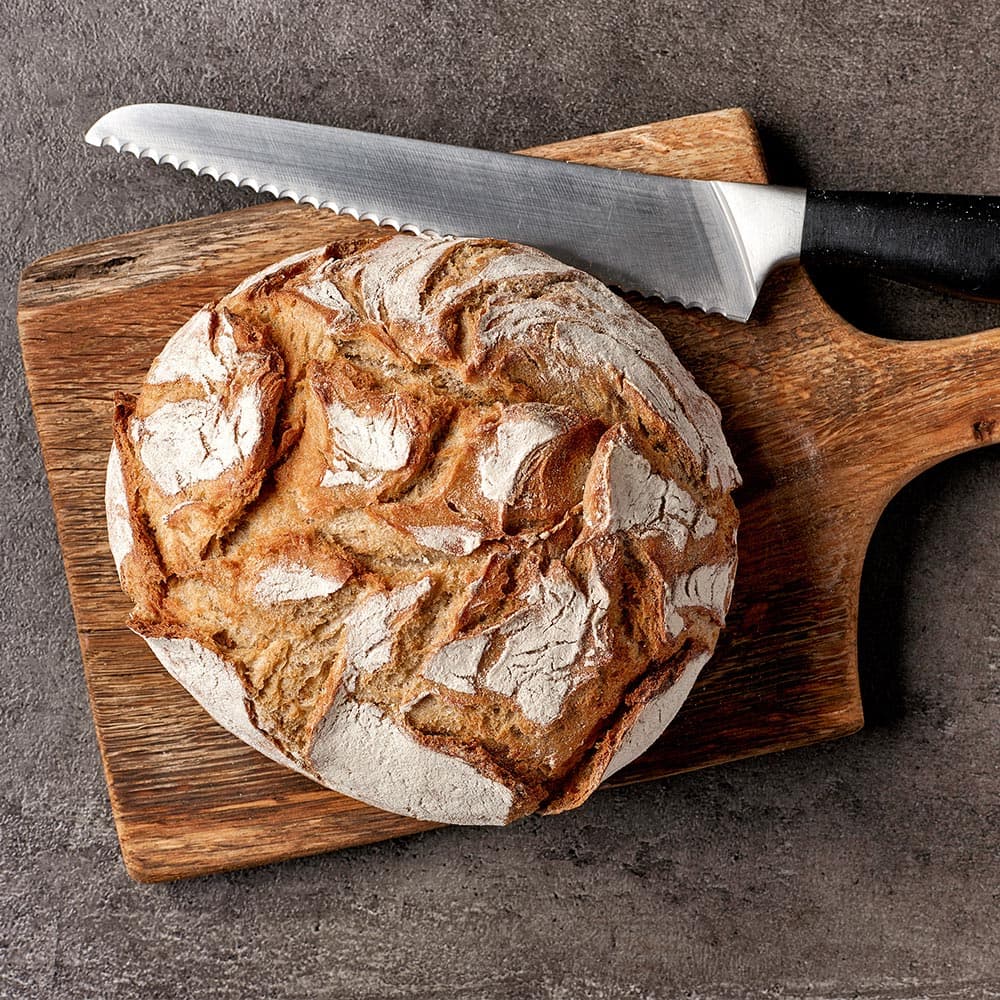 Bread loaf from La Española Olive Oil Instagram