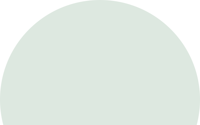 Top half pale blue circle